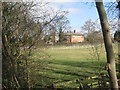 View towards Thorpe church and rectory