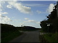 Minor crossroads near Parc-y-llyn