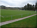 The pitch of Carno Football Club