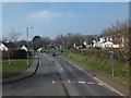 Cross-in-hand roundabout and housing estates