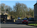 2012 : Cyclist on the A39 approaching Cole