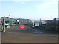 Entrance to recycling site