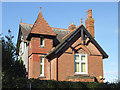 Detached house (detail) on Penn Road, Wolverhampton