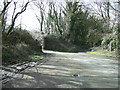 Former railway line and bridge near Puncheston