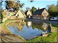 Wroxton, village pond