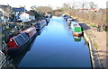 Grand Union Canal at Old Junction Boatyard