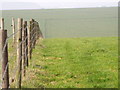 ST8134 : Fence beside the byway, Mere by Maigheach-gheal