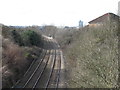 Railway lines west of Dudden Hill Lane, NW10