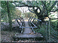 Footbridge southwest of Hunger Hill