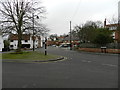 Road junction, Main Street and Mansfield Road