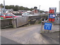 Slipway with flood defences, Padstow