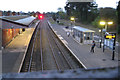 Henley-in-Arden station, early evening