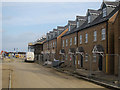 Houses under construction