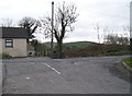 The junction of Crossan Road and Newry Road