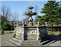 Fountain and urn at the Royal Wolverhampton School