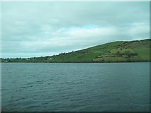 J3034 : View westwards across Lough Island Reavy Reservoir by Eric Jones