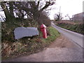 Ffynnon Ceisiad and red post box