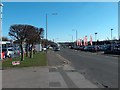 Brimington Road North with car dealerships