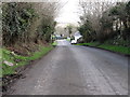 The Ballyholland Road at its approach to the junction with the Derryleckagh Road