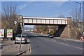 This railway bridge, for me, signals the start of the Trafford Park Industrial Estate