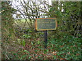 Roadside memorial to a fallen flyer