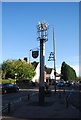 TQ7451 : Beacon and Village Sign, Coxheath by N Chadwick