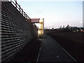 Footpath and steps to Dobies