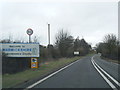 Warwickshire country boundary sign on Southam Road