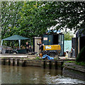 Dry dock entrance in  Middlewich, Cheshire