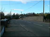 SJ2162 : The A494 Mold to Ruthin road at Cadole by Eirian Evans