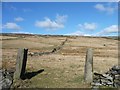 SE0807 : Old gateposts near Goodbent Lodge by Christine Johnstone