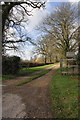 Entrance to Ladygrove Farm from B4016