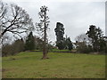 Footpath across fields above the Dee