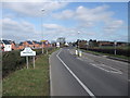 Entering Rothley on Cycle Route 6