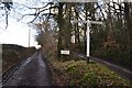 Mid Devon : Road & Signpost