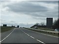 A30 westbound climbing out of the shallow valley of Kennards House 