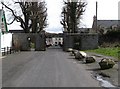 The main gate of Castlewellan Castle