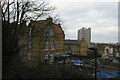 Kingswood School glimpsed from the train