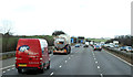 Heading north on the M1 near Barlborough