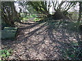 Dried-up stream, crossing White Lane