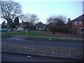 The junction of Bexley Road and Crown Woods Way