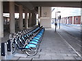 Boris bikes at Westfield, NE docking station