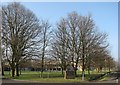 The entrance to Comberton Village College