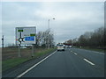 Flensburg Way nears A582 roundabout