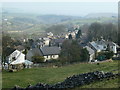 Taddington village from Slipperlow Lane