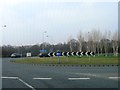 Roundabout, junction 12 M3