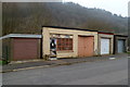 Derelict former shop, Alexandra Road, Ynysddu