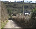 ST0129 : Lane into the Batherm valley by Derek Harper