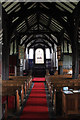 SJ8567 : Timber framed nave by Peter Turner