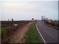 Approaching Road Junction near Moortop Farm